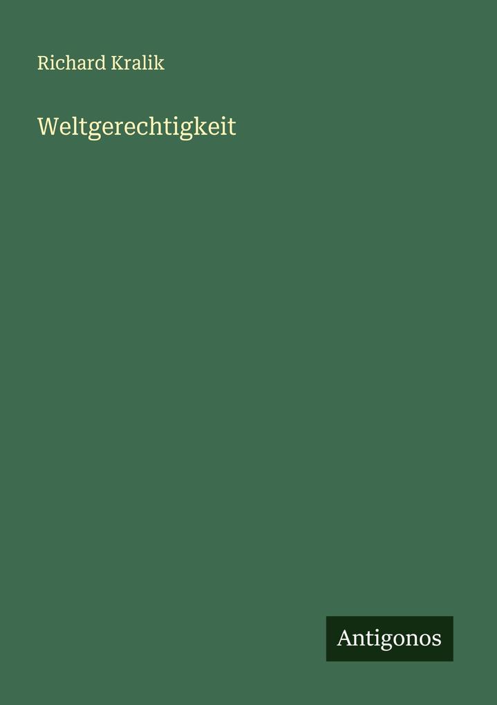 Weltgerechtigkeit