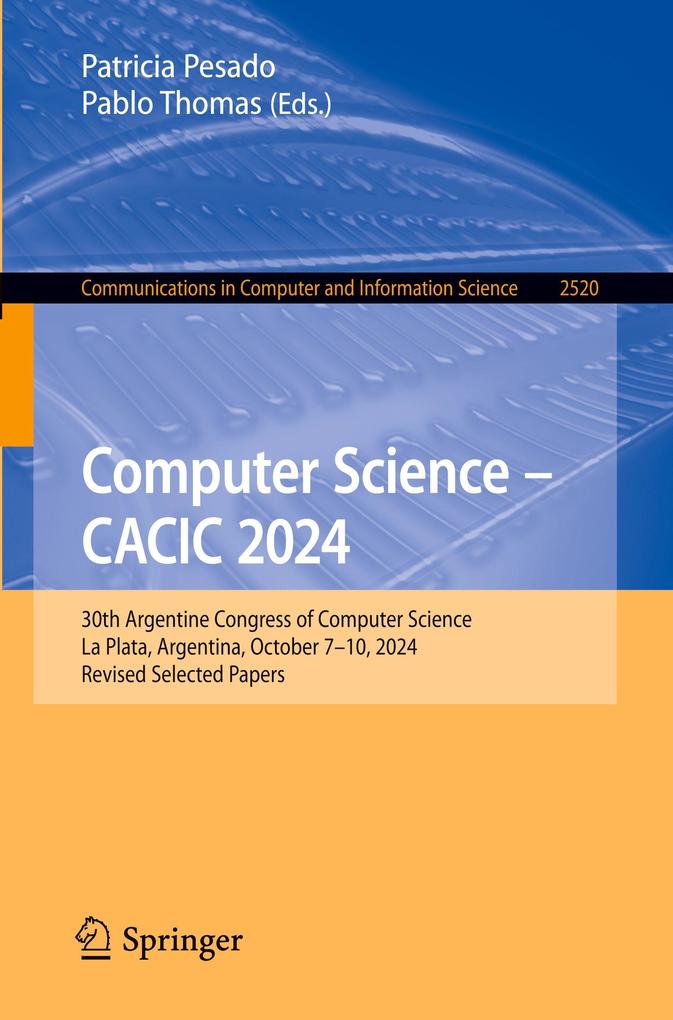 Computer Science - CACIC 2024