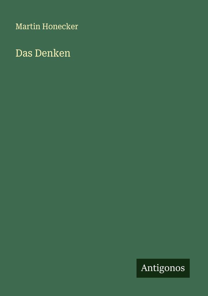 Das Denken