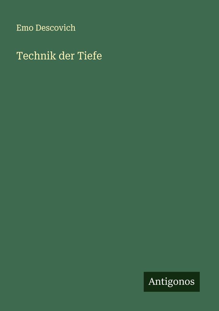 Technik der Tiefe