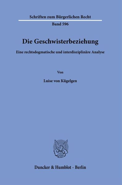 Die Geschwisterbeziehung