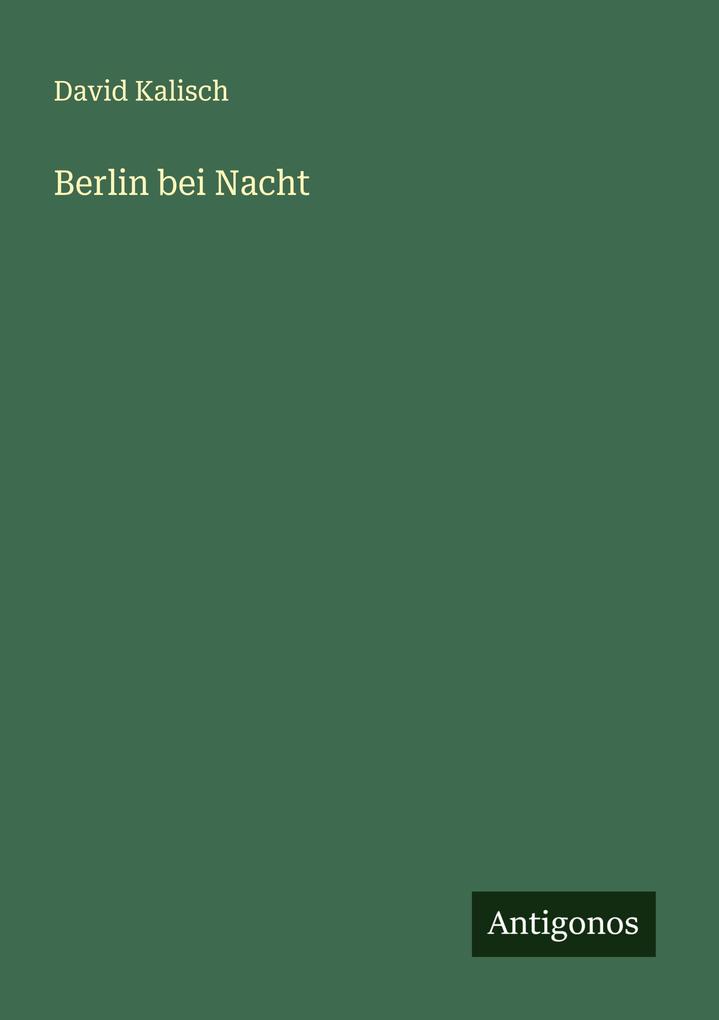Berlin bei Nacht