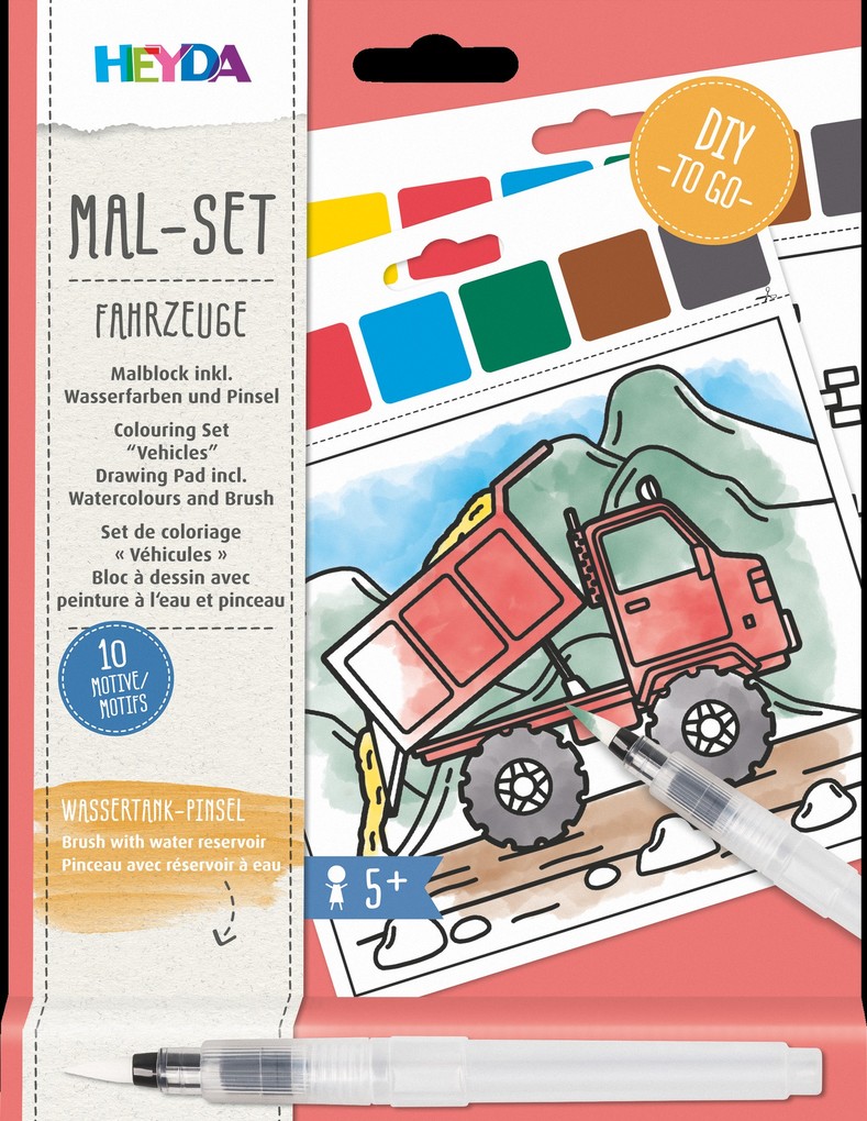 HEYDA Fahrzeuge Malset
