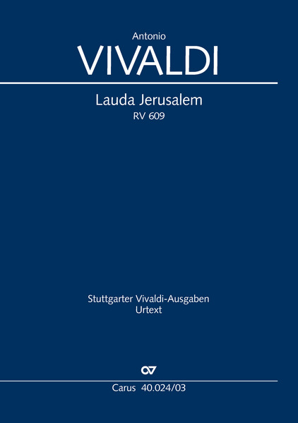 Lauda Jerusalem (Klavierauszug)