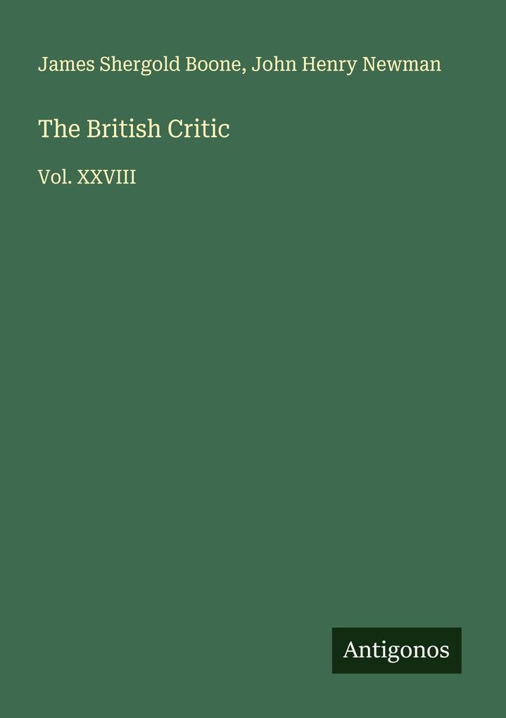 The British Critic