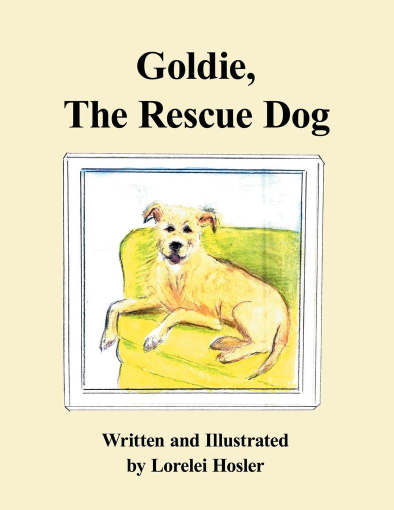 Goldie The Rescue Dog