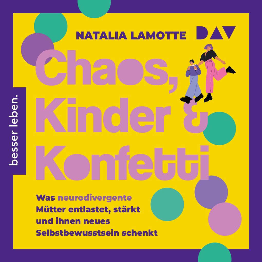 Chaos Kinder und Konfetti. Was neurodivergente Mütter entlastet stärkt und ihnen neues Selbstbewusstsein schenkt