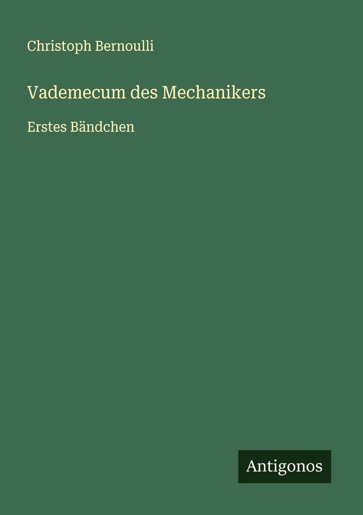 Vademecum des Mechanikers