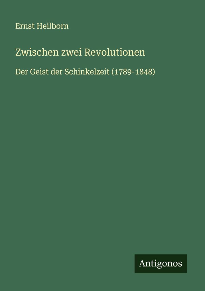 Zwischen zwei Revolutionen