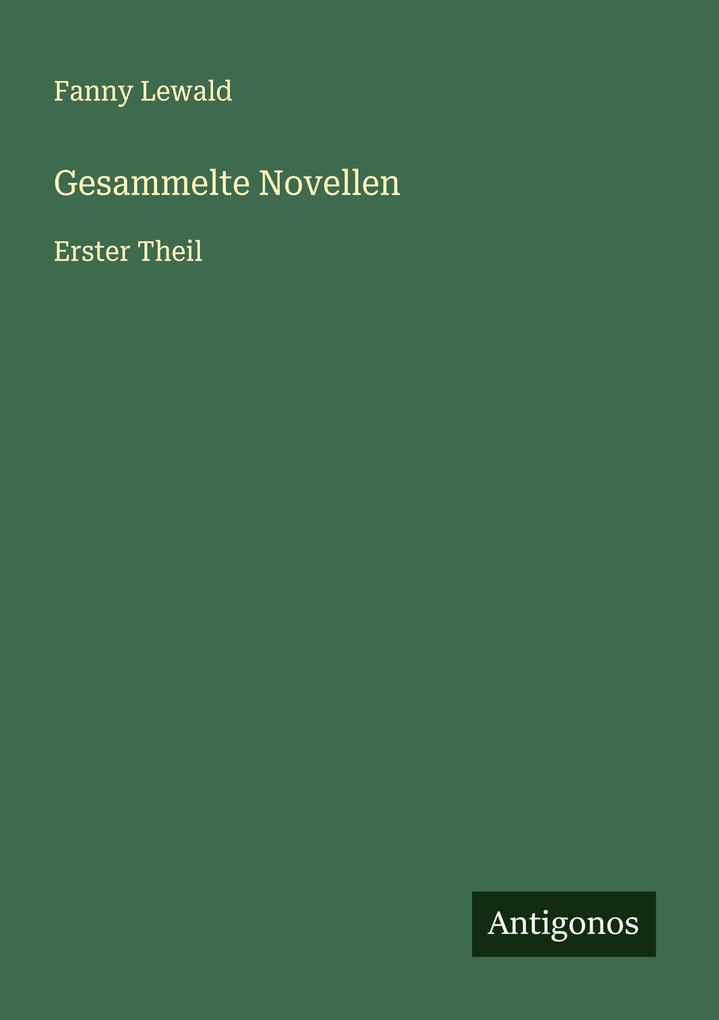 Gesammelte Novellen