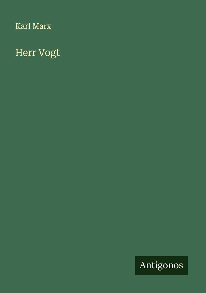 Herr Vogt