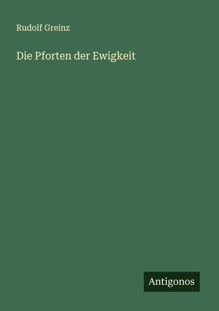 Die Pforten der Ewigkeit
