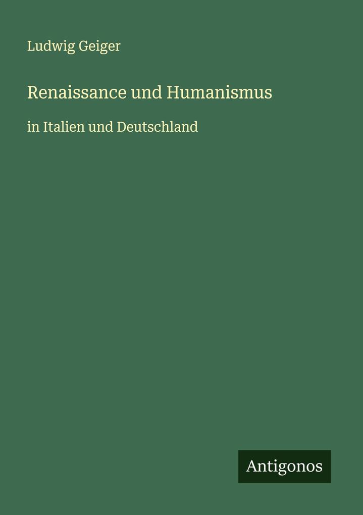 Renaissance und Humanismus