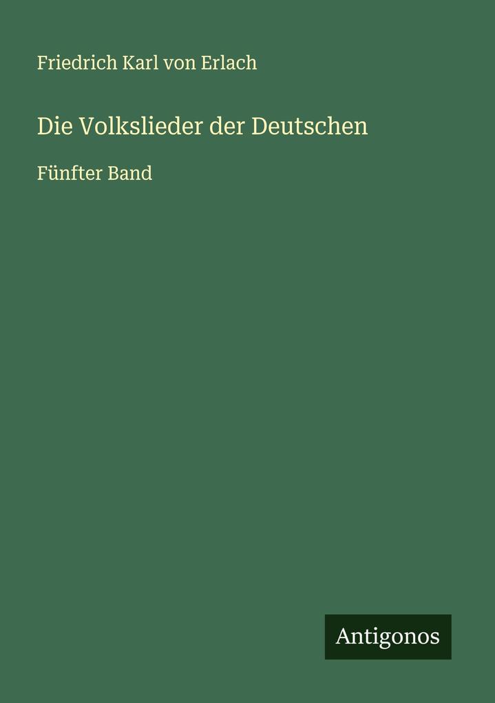 Die Volkslieder der Deutschen