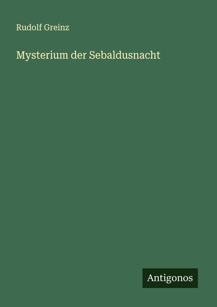 Mysterium der Sebaldusnacht