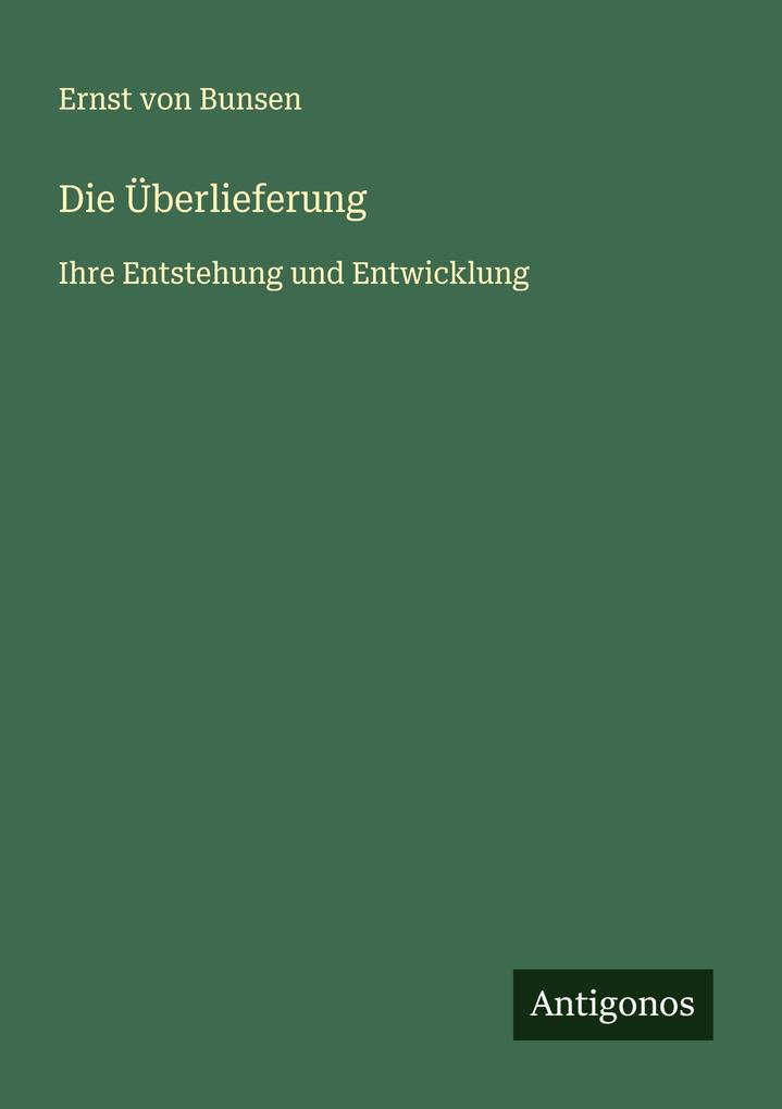 Die Überlieferung