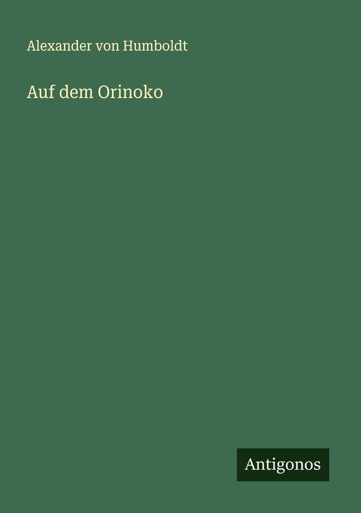 Auf dem Orinoko