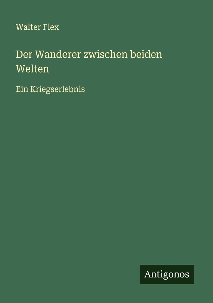 Der Wanderer zwischen beiden Welten