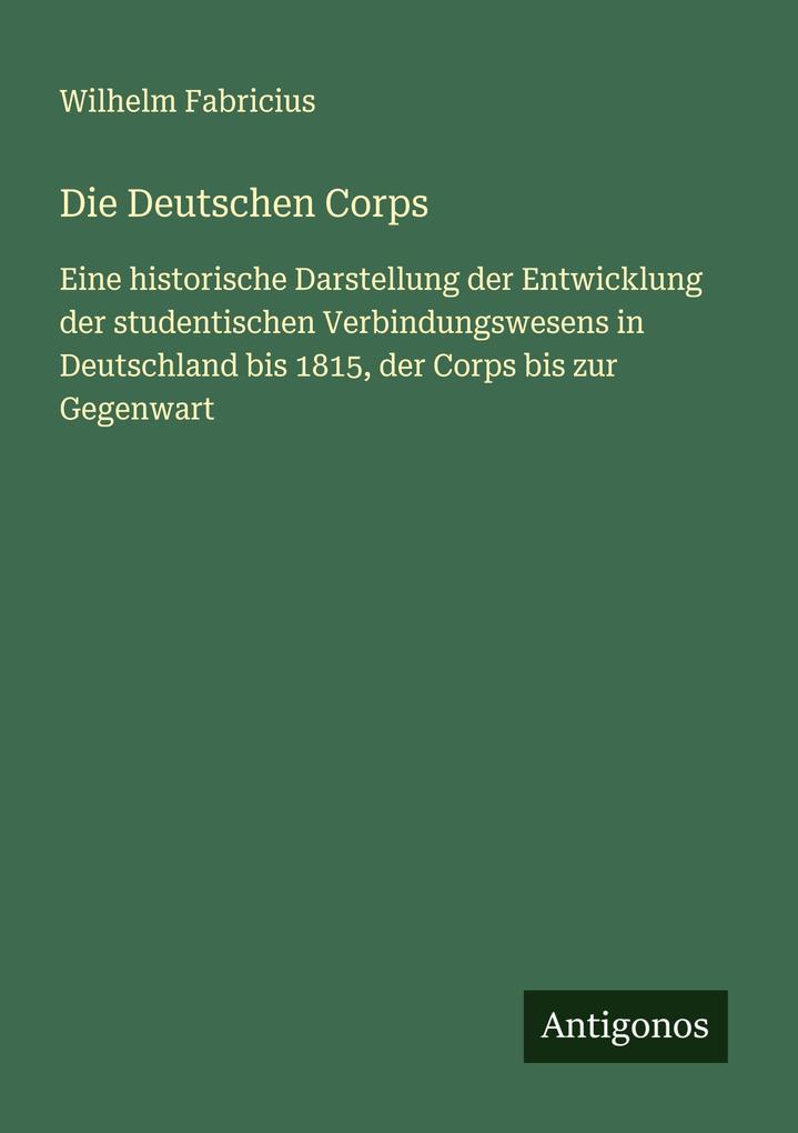 Die Deutschen Corps