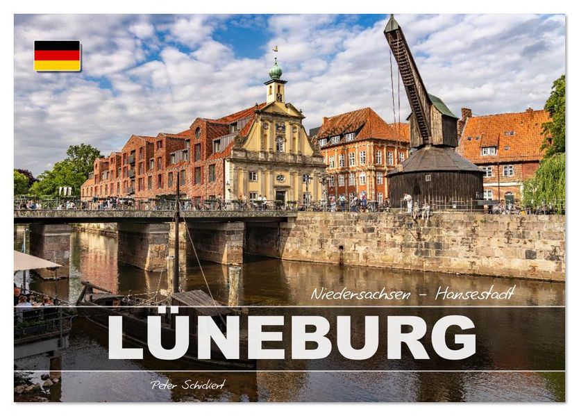Niedersachsen - Hansestadt Lüneburg (Tischkalender 2026 DIN A5 quer) CALVENDO Monatskalender