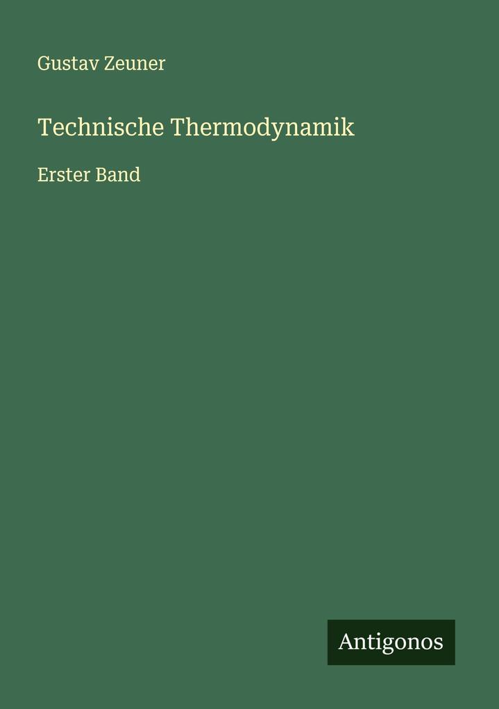 Technische Thermodynamik