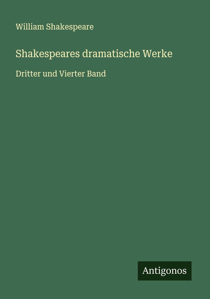 Shakespeares dramatische Werke