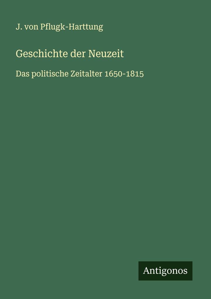 Geschichte der Neuzeit
