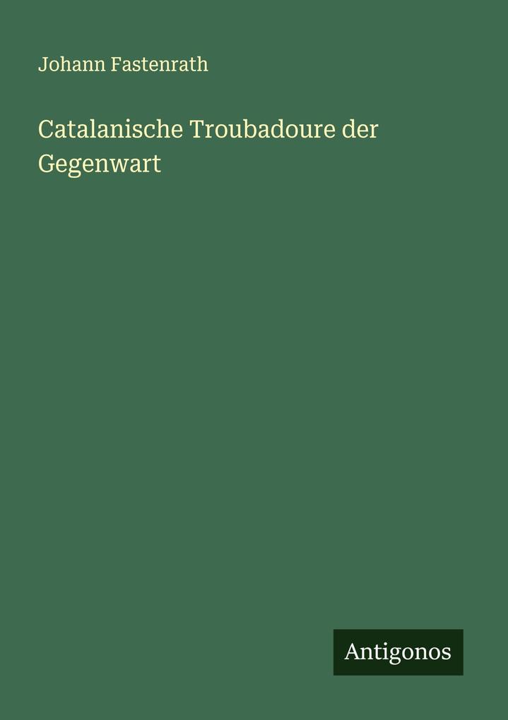 Catalanische Troubadoure der Gegenwart