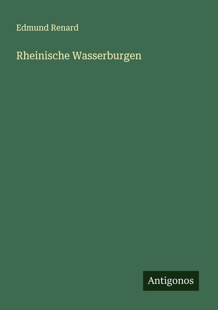 Rheinische Wasserburgen