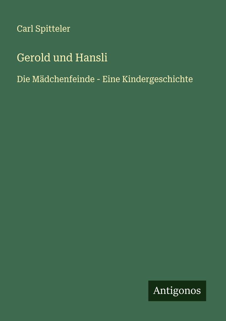 Gerold und Hansli