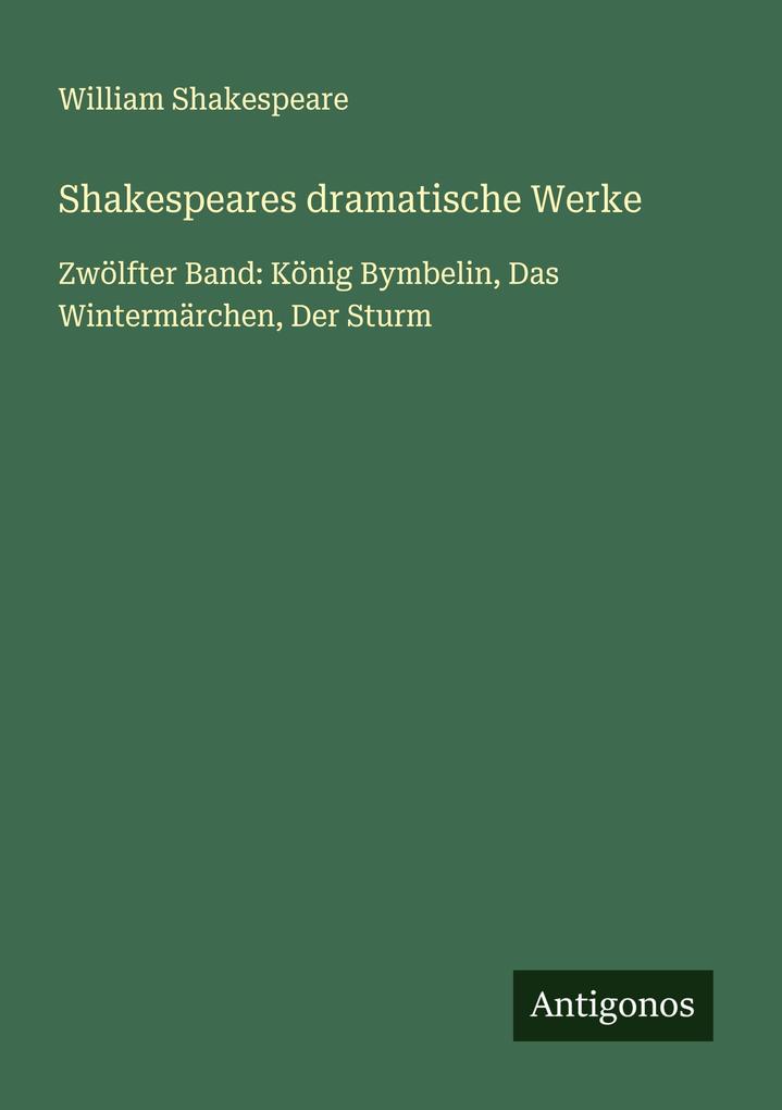 Shakespeares dramatische Werke