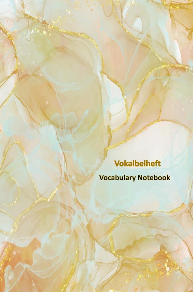 Vokalbelheft A5: Geschenk-Idee für alle Studenten Schüler: Vokabelheft: A5 100 Blatt 2 Spalten mit Teilungslinie