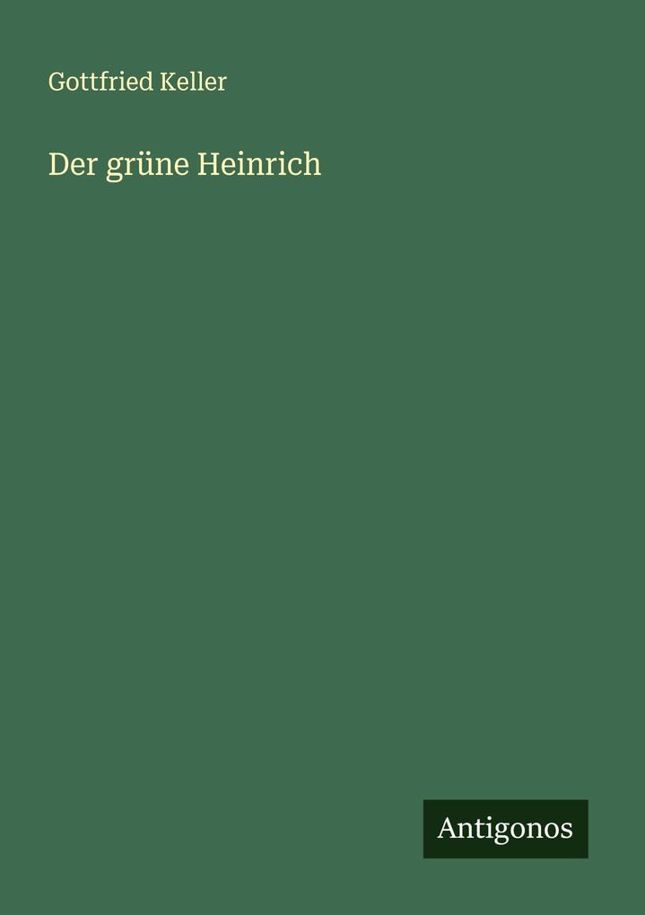Der grüne Heinrich