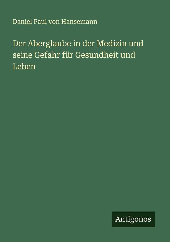 Der Aberglaube in der Medizin und seine Gefahr für Gesundheit und Leben
