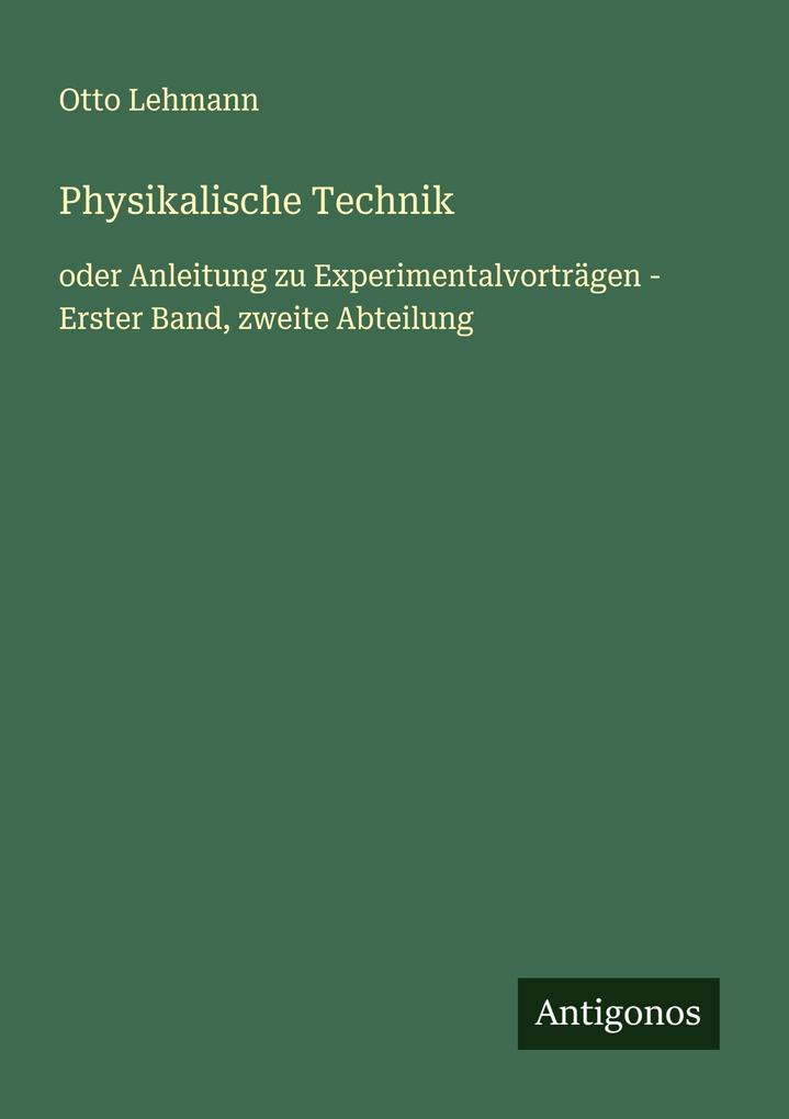 Physikalische Technik