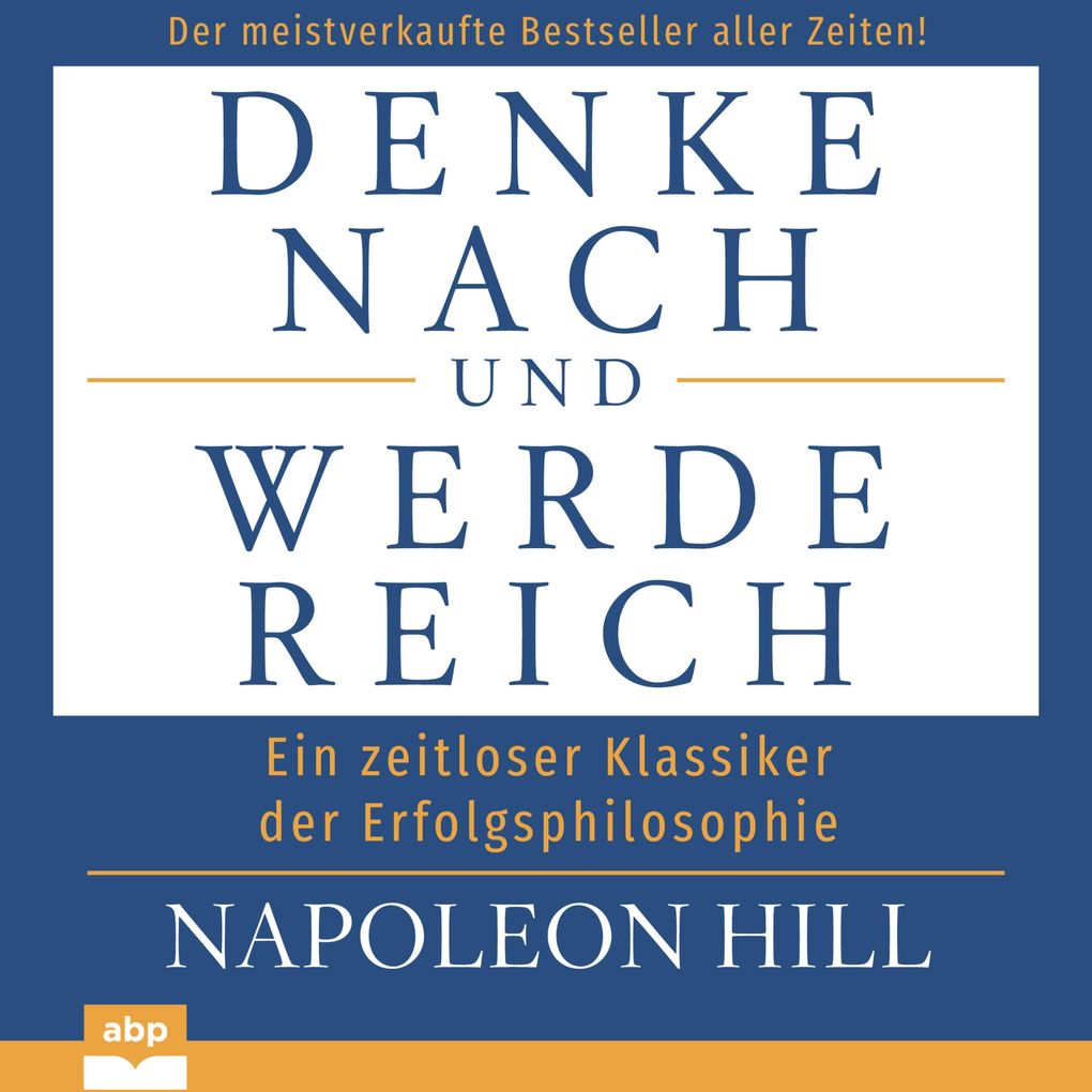 Denke nach und werde reich