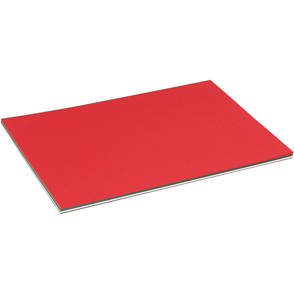 Creativ Company Weihnachts-Karton A4 Blatt 210x297 mm 180 g sortierte Farben 300 Blatt sortiert