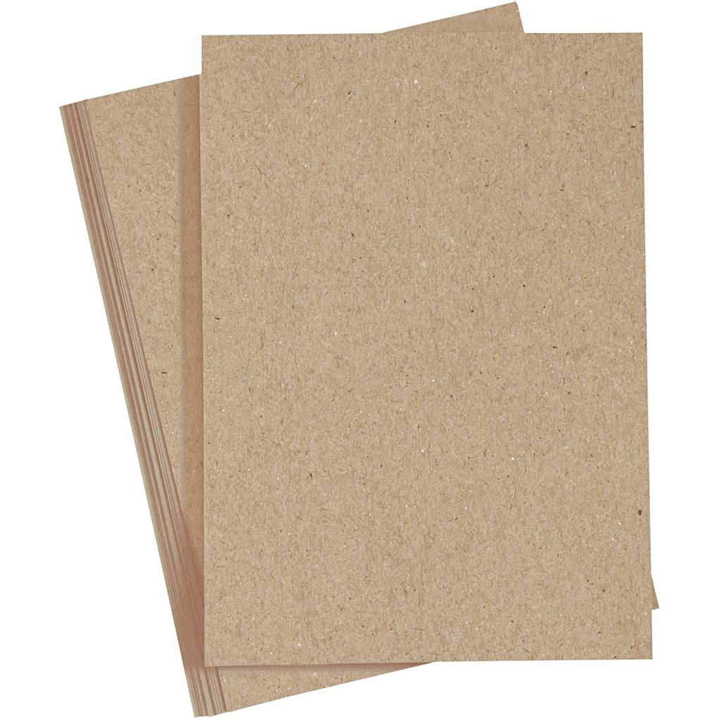 Creativ Company Papier A4 Blatt 210x297 mm 120 g Natur 20 Stk