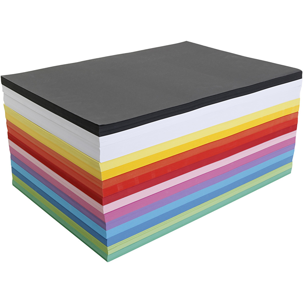 Creativ Company Farbkarton A3 180 g sortierte Farben 3x300 Blatt