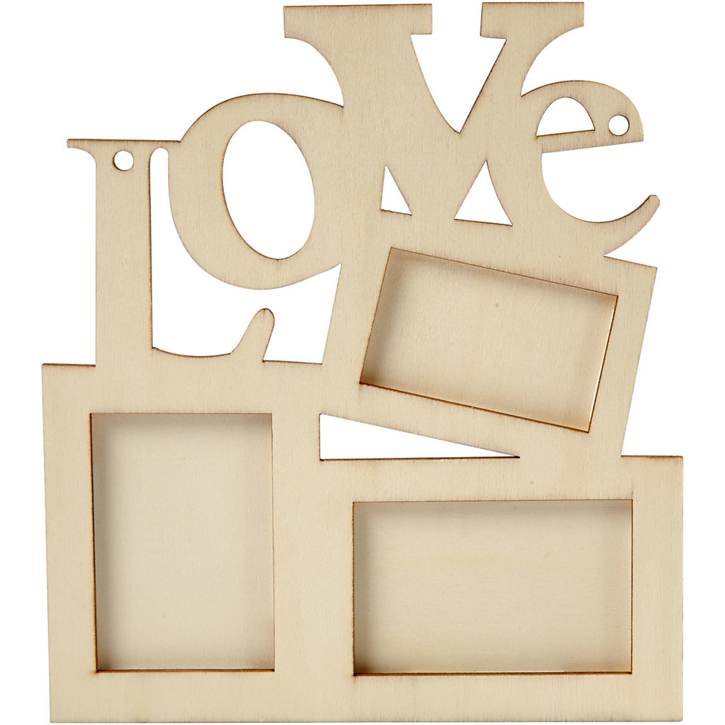 Creativ Company Rahmen Holz natur 197x16 cm Dicke 7 mm
