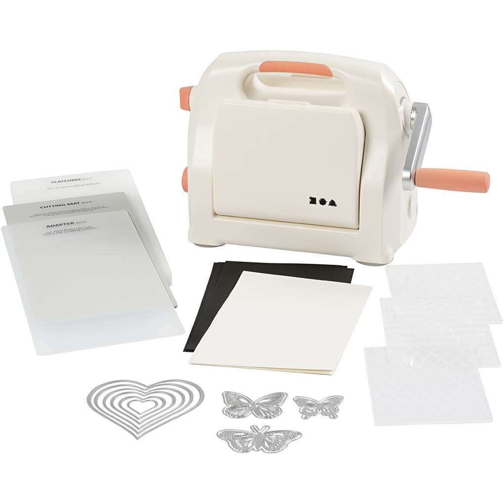 Creativ Company Stanz- und Prägegerät - Starter Kit A5 Blatt 155x210 mm 1 Set