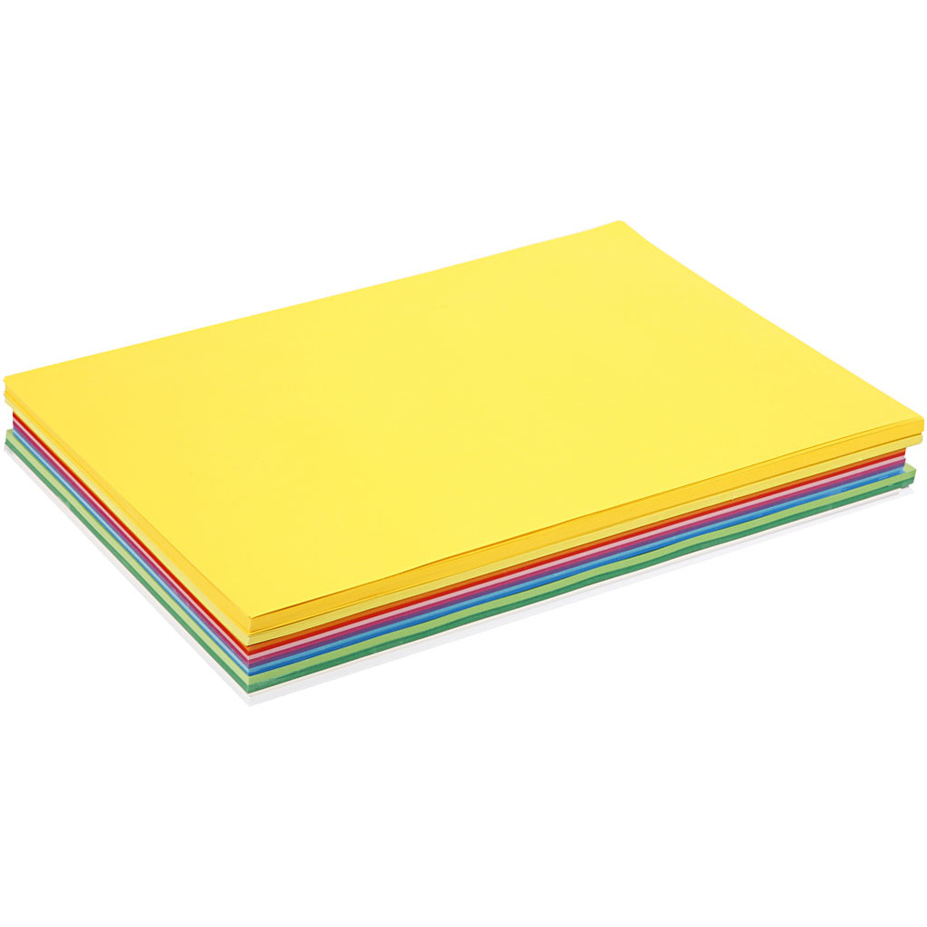 Creativ Company Frühlingskarton A3 Blatt 297x420 mm 180 g sortierte Farben 300 Blatt sortiert
