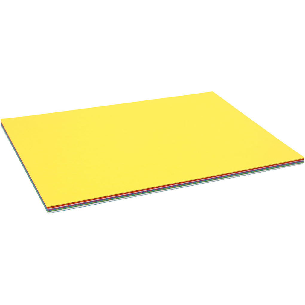 Creativ Company Frühlingskarton A4 Blatt 210x297 mm 180 g sortierte Farben 30 Blatt sortiert