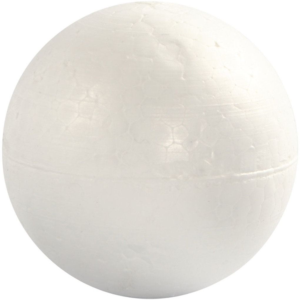 Creativ Company Styropor-Kugeln D 10 cm Weiß 25 Stk