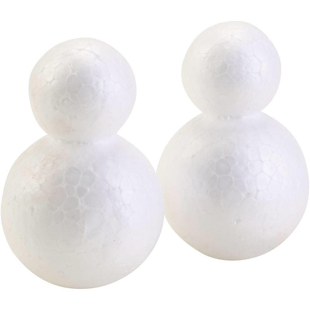 Creativ Company Styroporfiguren H 6.5 cm 50 Stk