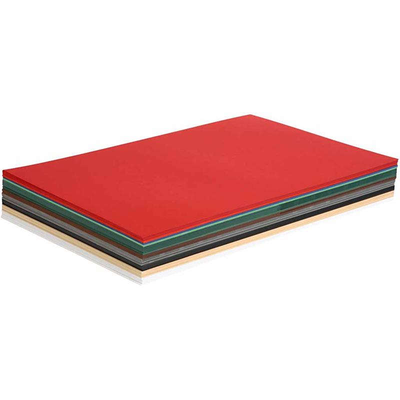 Creativ Company Weihnachts-Karton A3 Blatt 297x420 mm 180 g sortierte Farben 300 Blatt sortiert