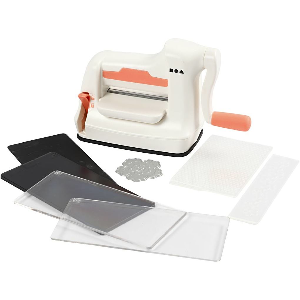 Creativ Company Starter-Set Stanz-/Prägegerät A7 Blatt 74x105 mm 1 Set