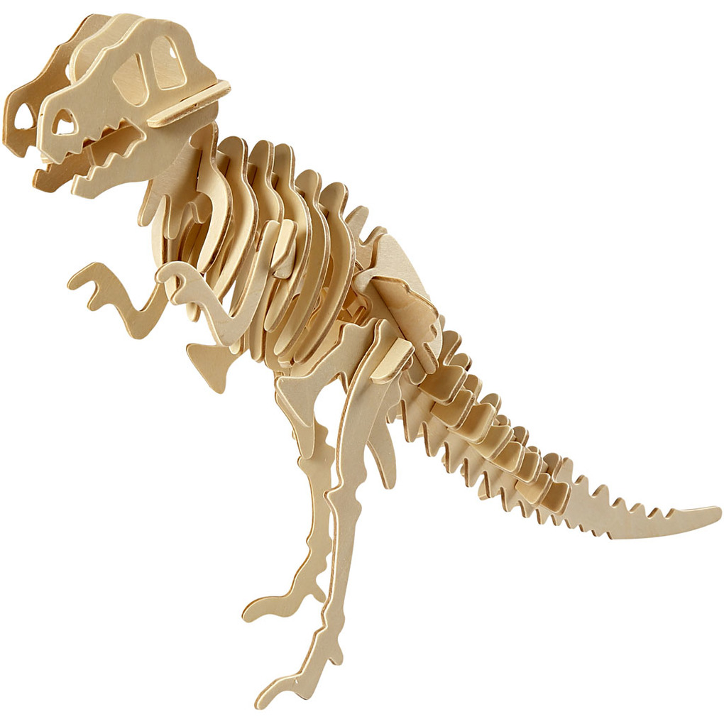 Creativ Company 3D-Figuren zum Zusammensetzen Dinosaurier Größe 33x8x23 cm 1 Stk