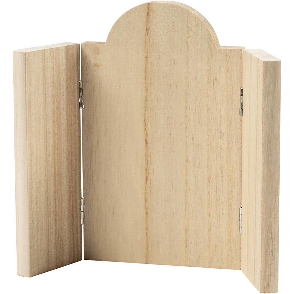 Creativ Company Holz-Triptichon Größe 18x22 cm 1 Stk