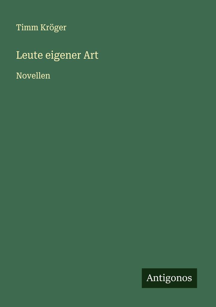 Leute eigener Art